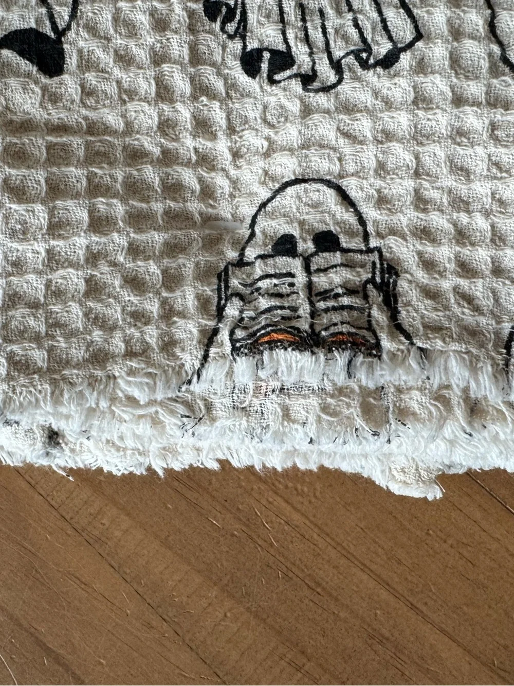 Rachel Zoe Bookish Halloween Ghosts & Books Towel Set